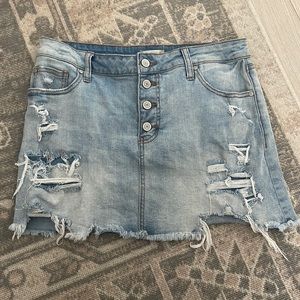Jean Skirt